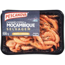 Camarão Moçambique Cozido 80/100 Fresco