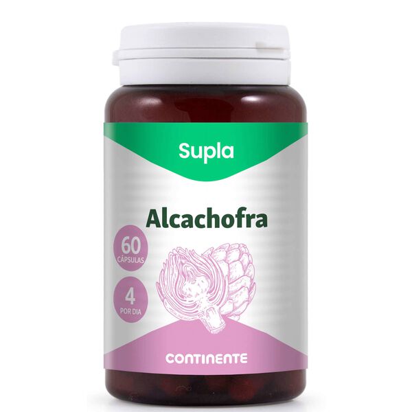 Suplemento Alimentar de Alcachofra Cápsulas Supla