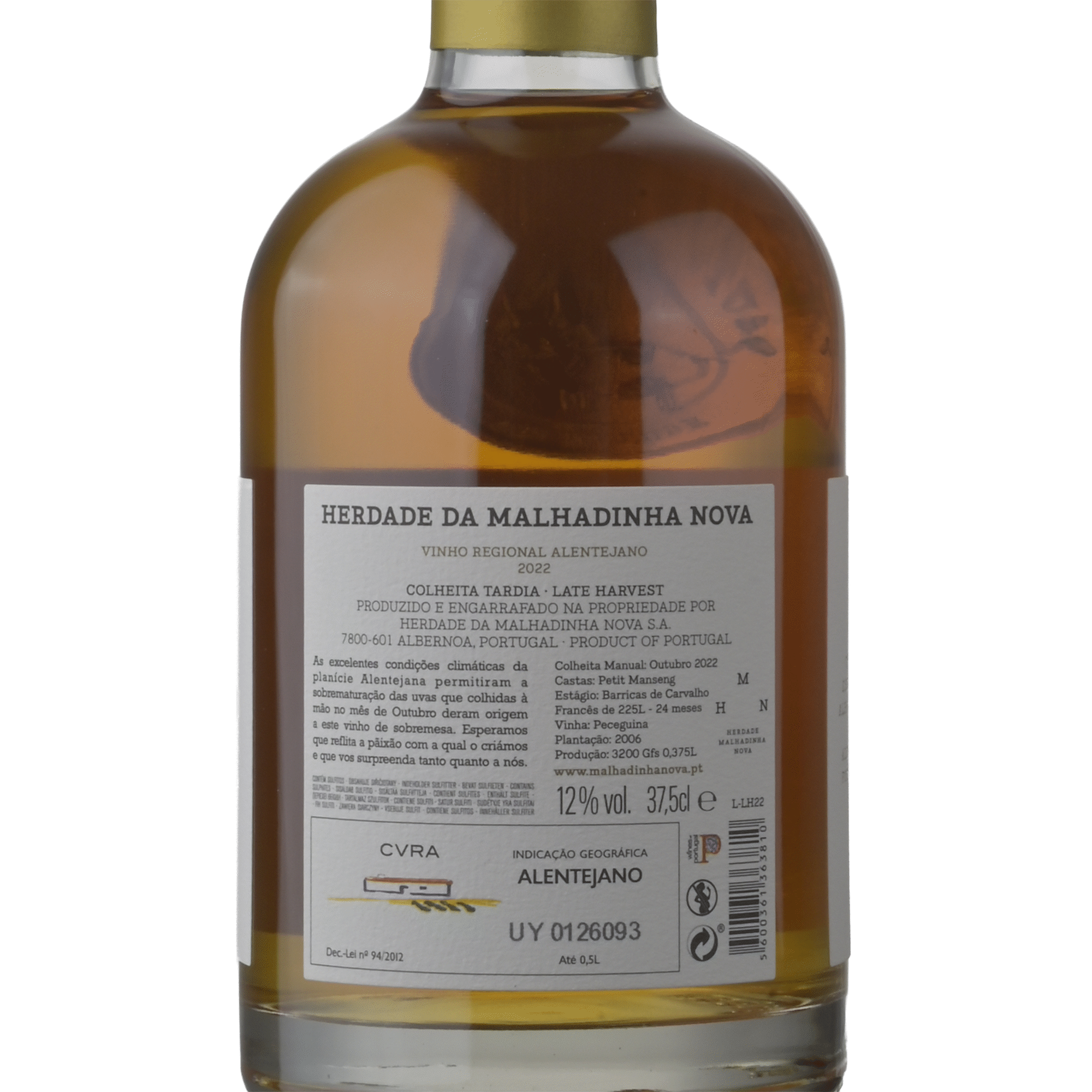 Herdade da Malhadinha Nova Late Harvest Vinho Branco