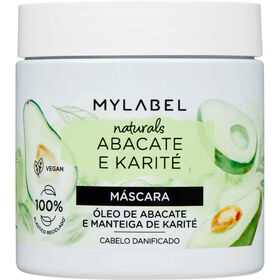 M&aacute;scara de Cabelo Naturals Abacate e Karit&eacute;