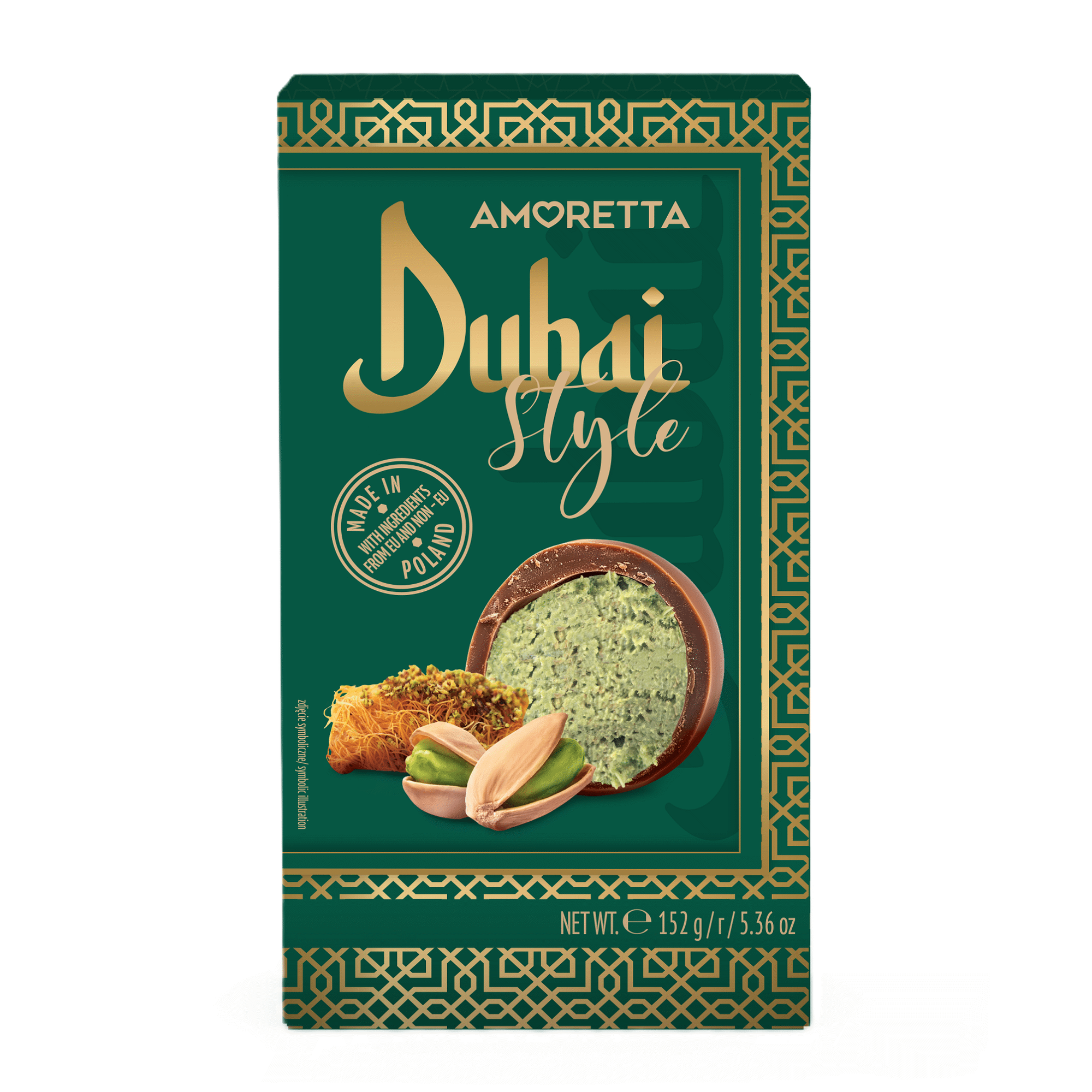 Bombons de Chocolate do Dubai Praliné Bombons de Chocolate do Dubai Praliné