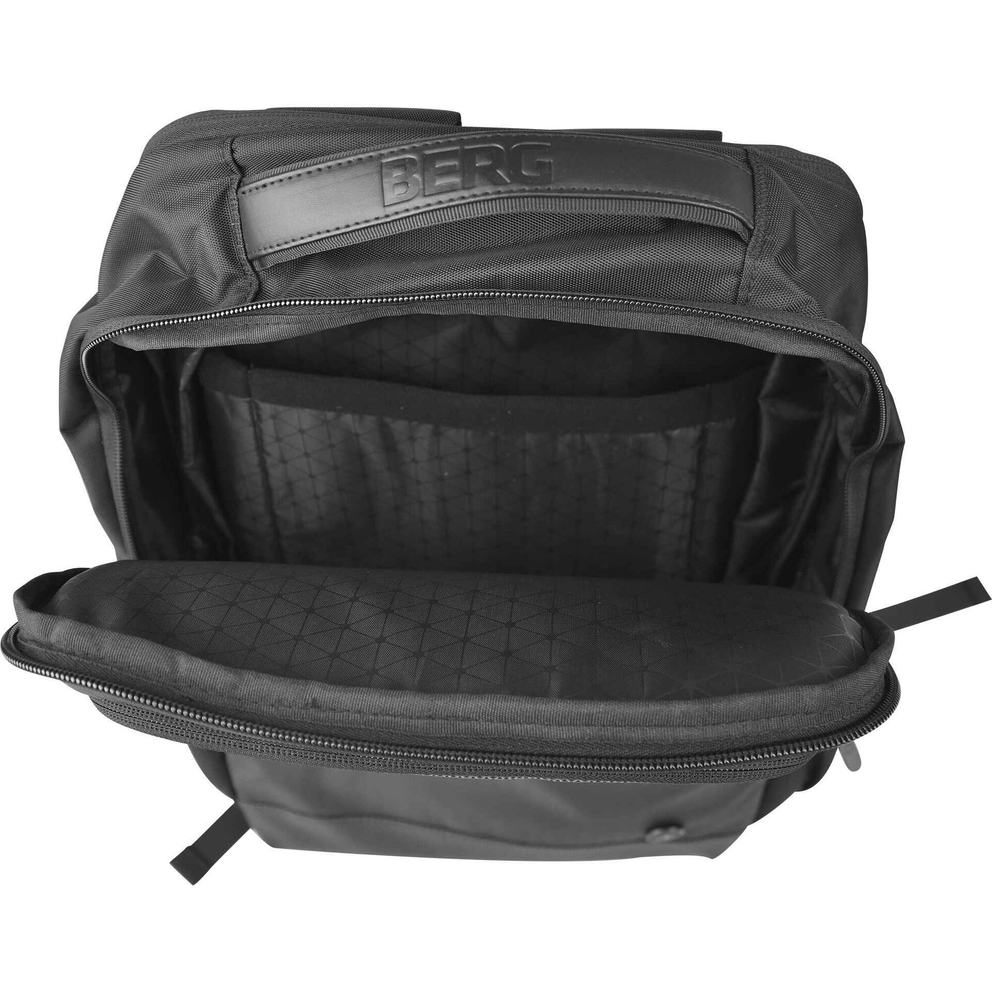 Mochila Escritório Expansível 20L-30L Preta