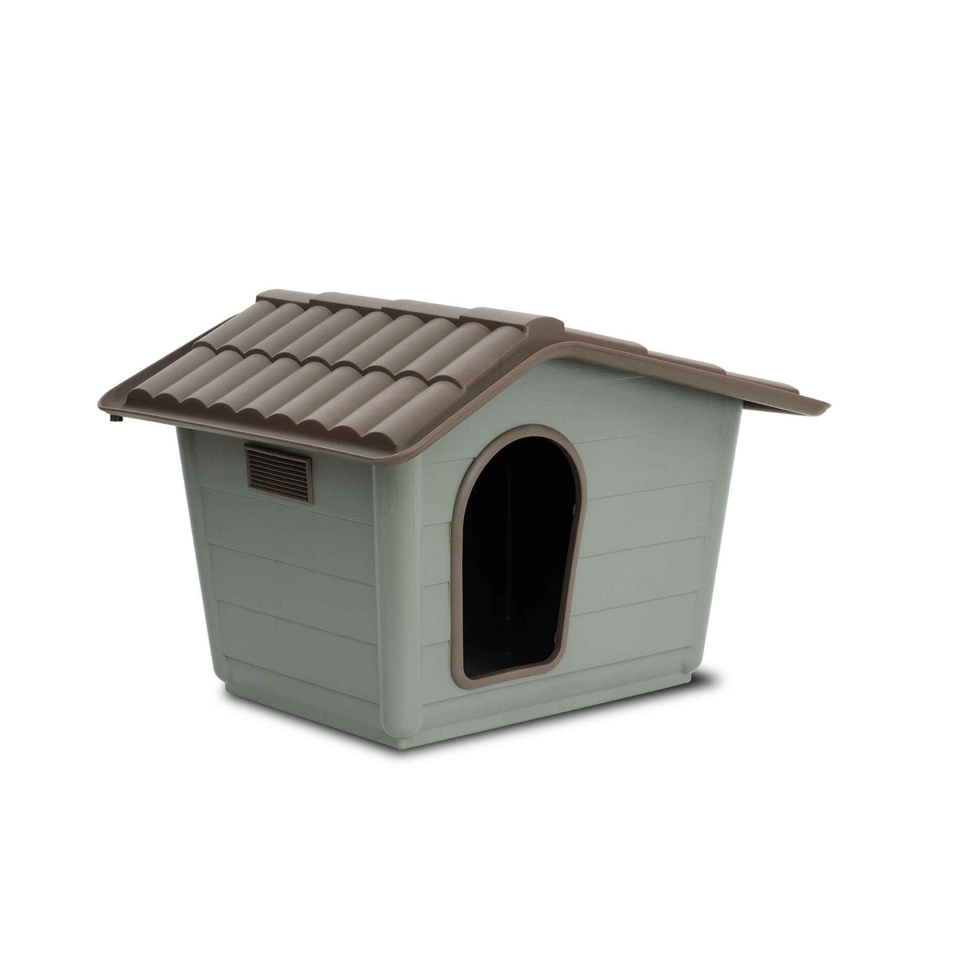 Casota para Cão Eco Sprint Cinza e Castanho
