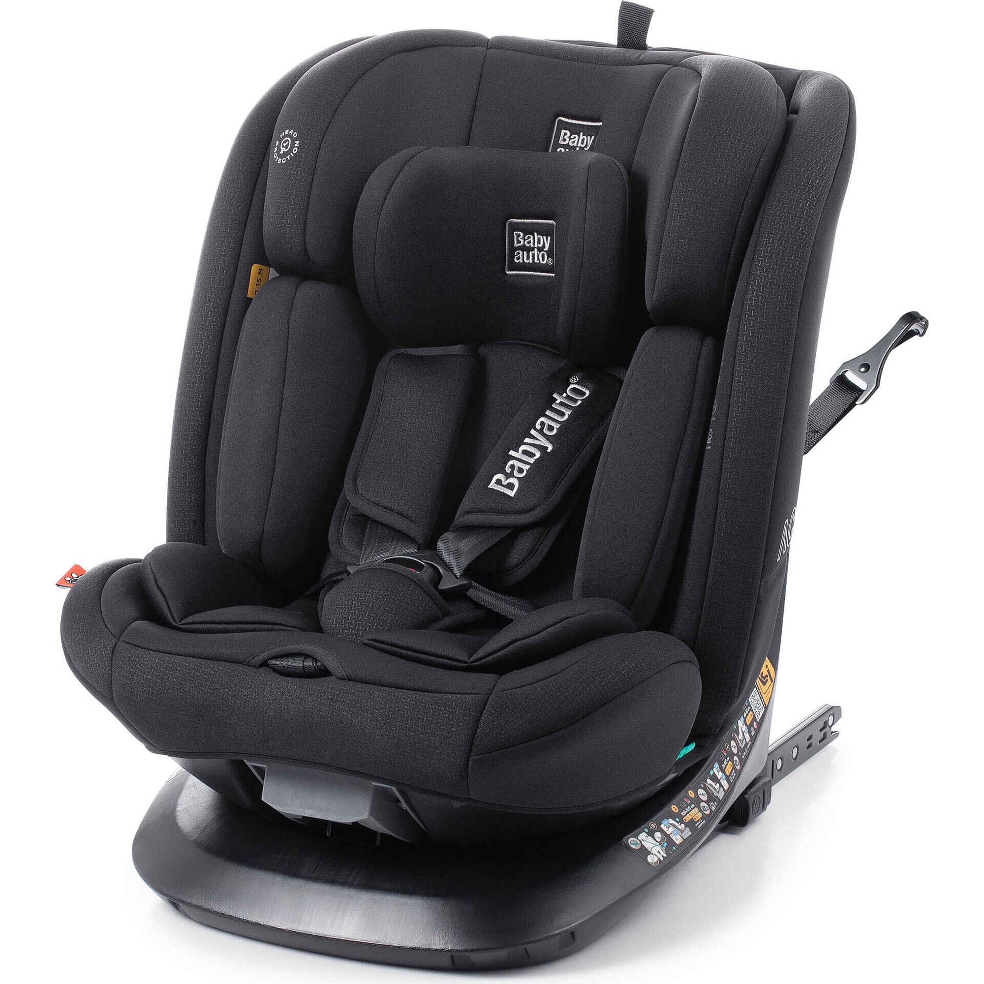 Cadeira Auto I-Size 40-150 Across Preta Babyauto