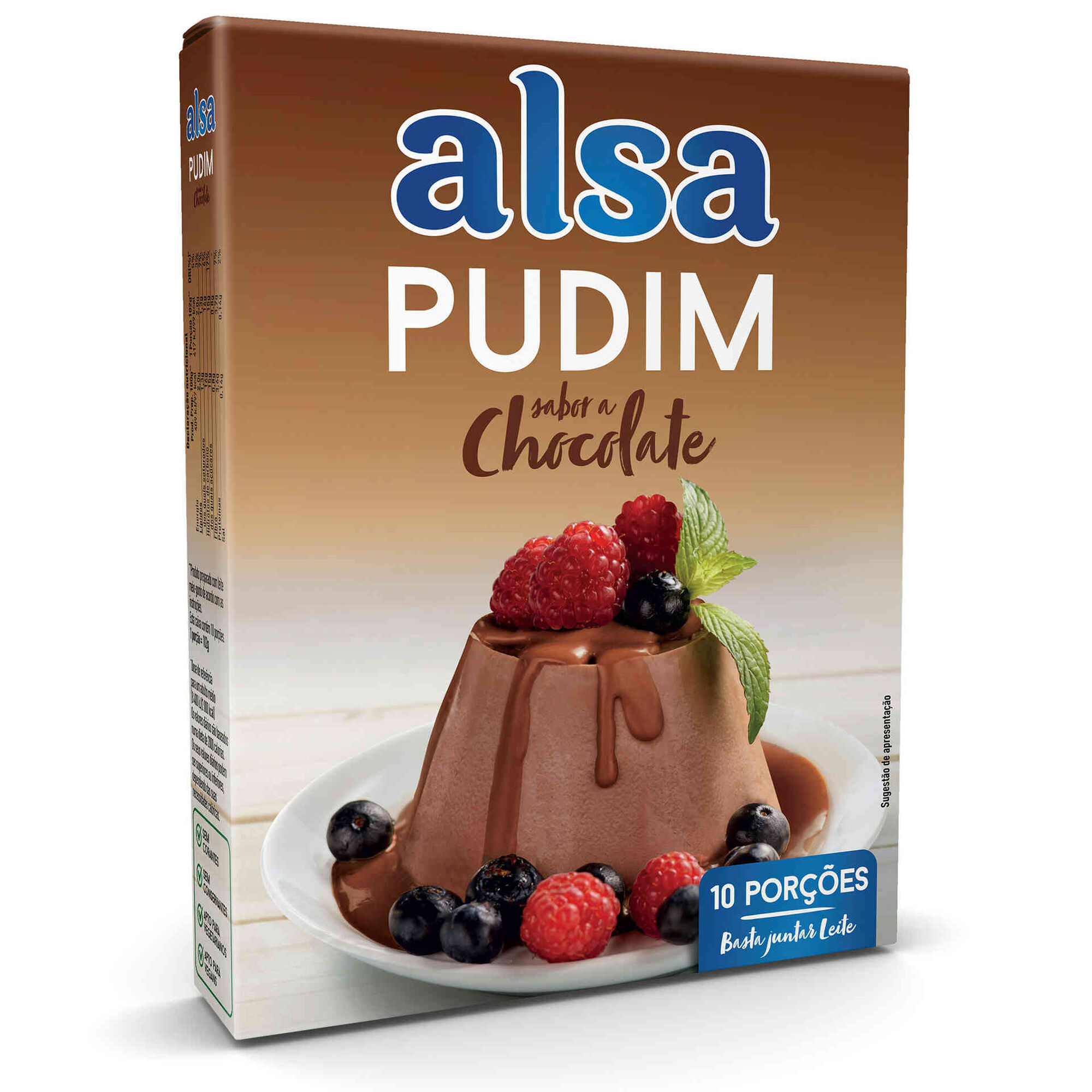 Pudim de Chocolate Pudim de Chocolate