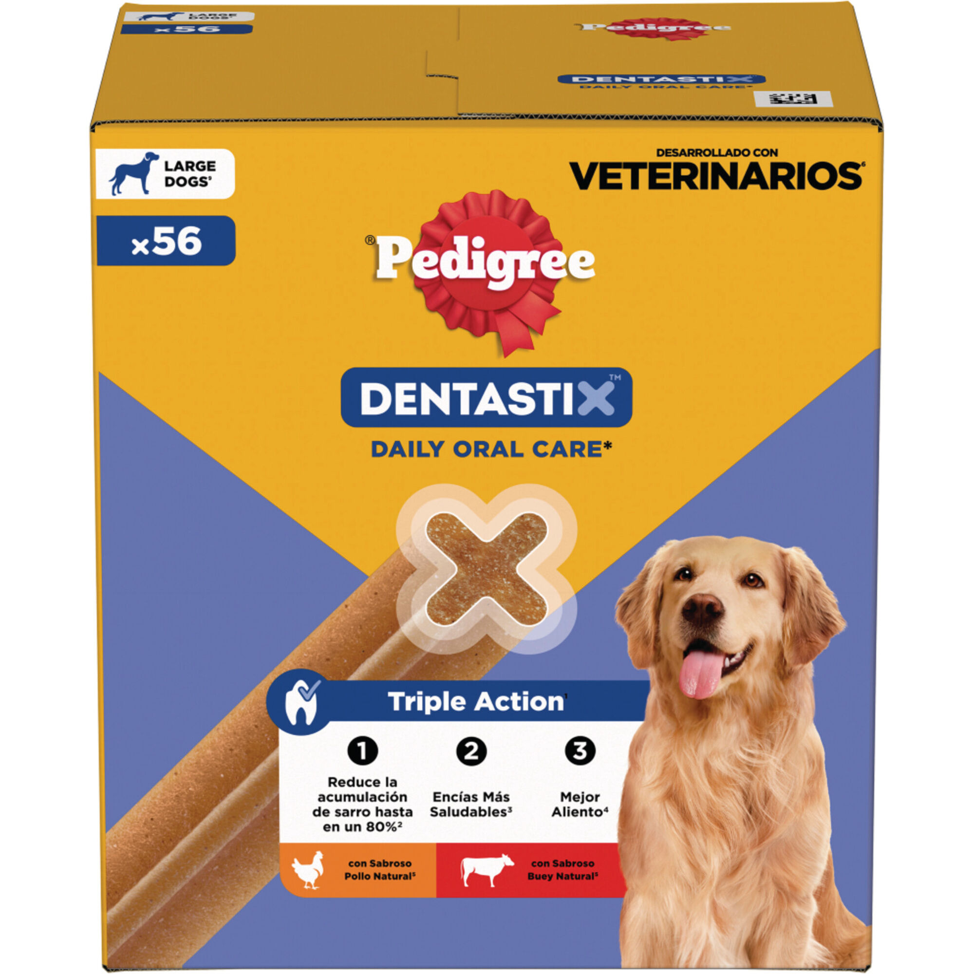 Snack para C&atilde;o Adulto Maxi Dentastix Pedigree