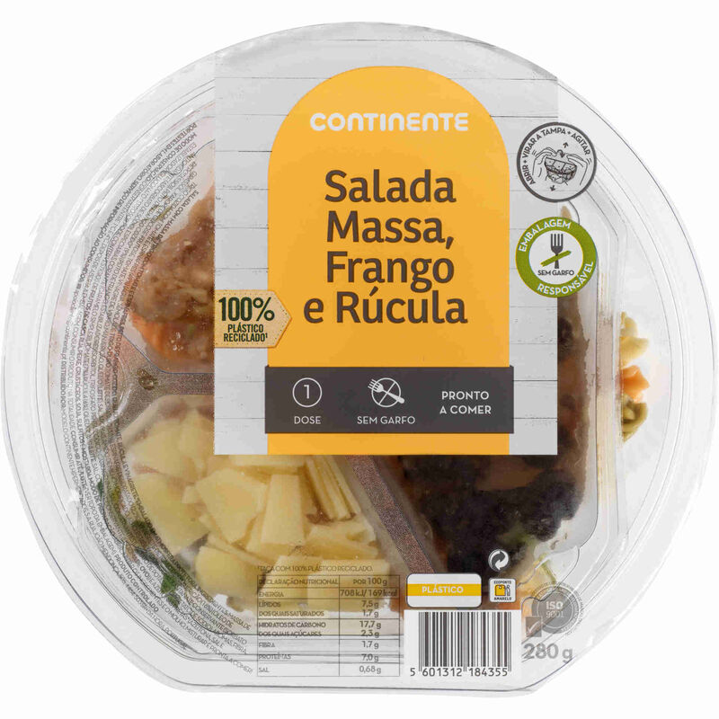 Salada de Frango e Rúcula Continente