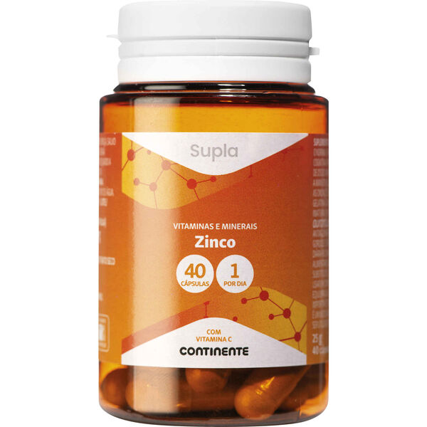 Suplemento Zinco Cápsulas Supla