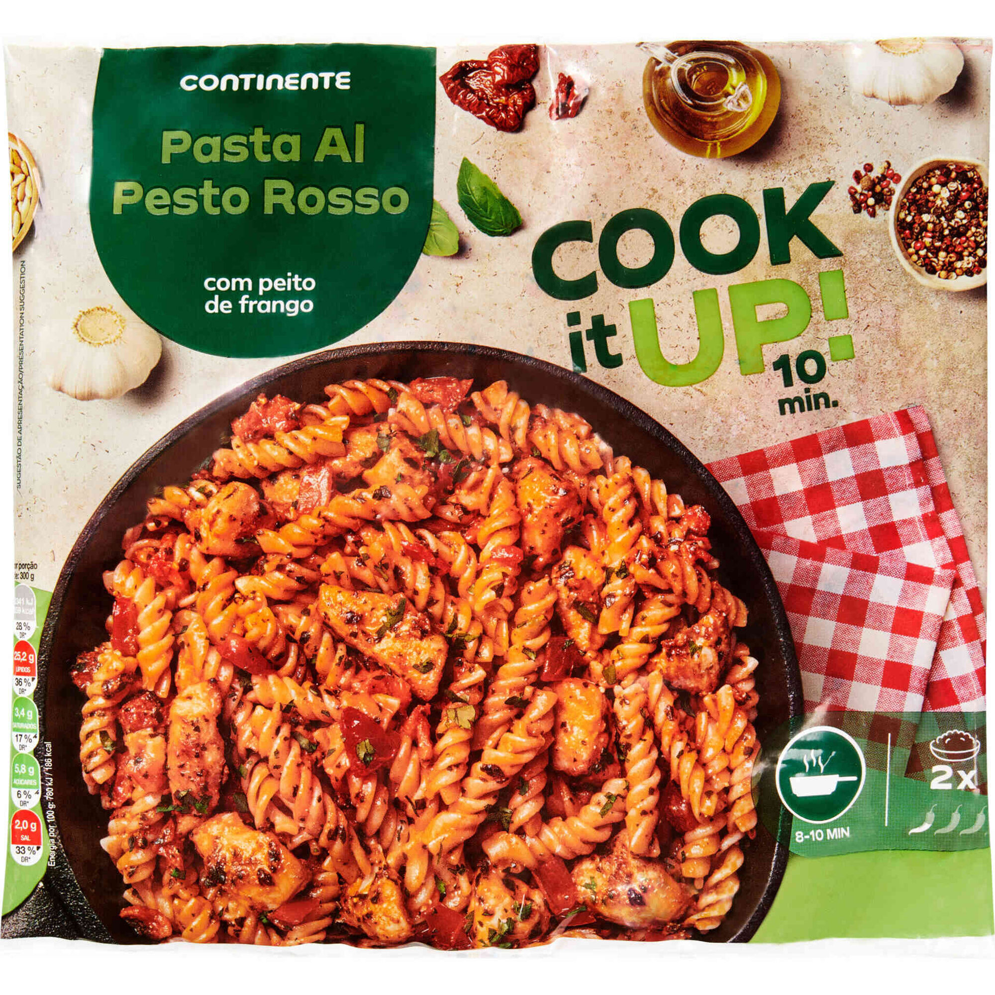Pasta Al Pesto Rosso Cook it Up! Continente