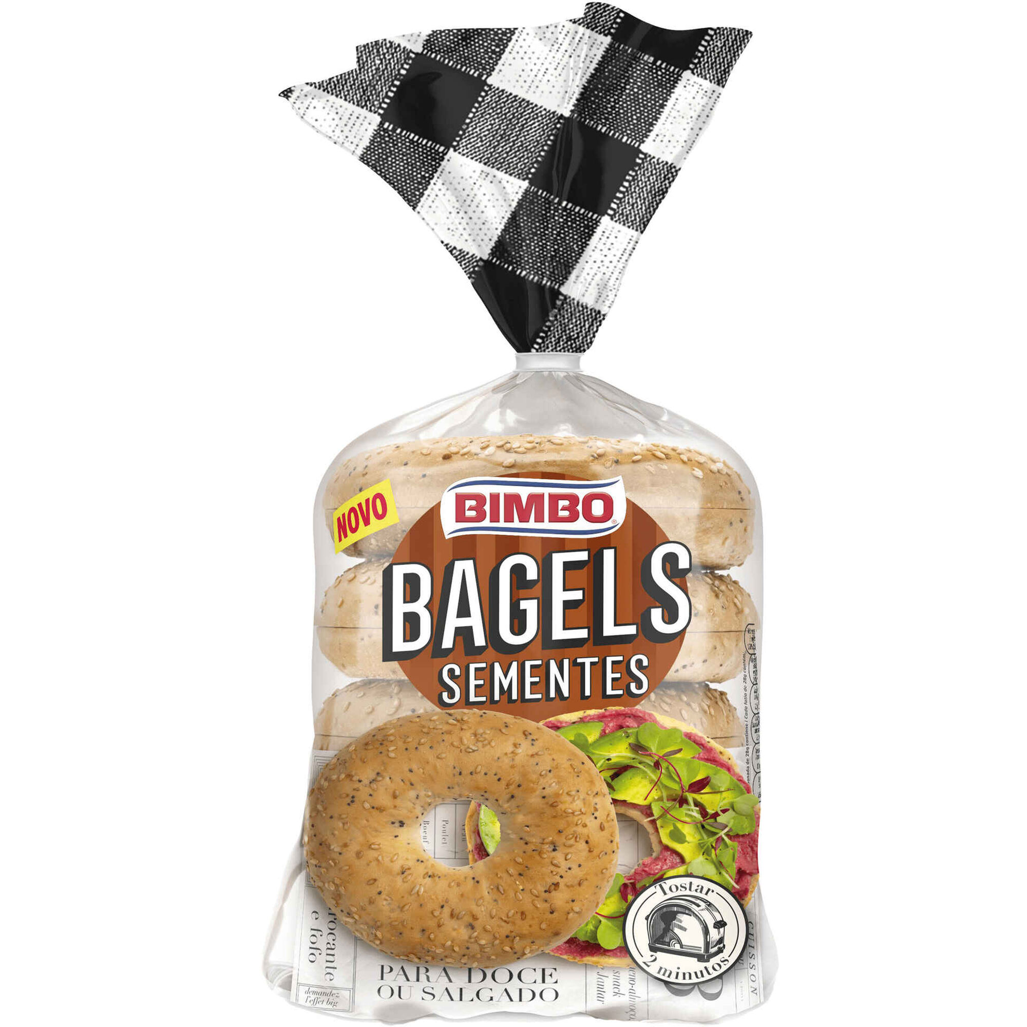 Bagels Com Sementes