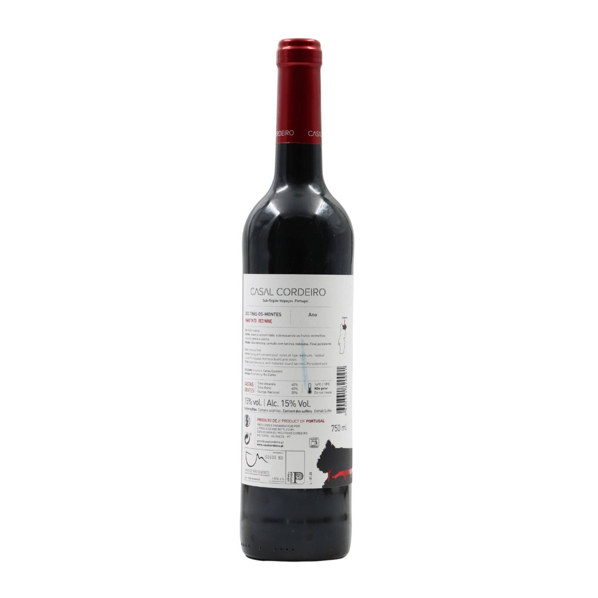 Casal Cordeiro Tr&aacute;s Os Montes Vinho Tinto