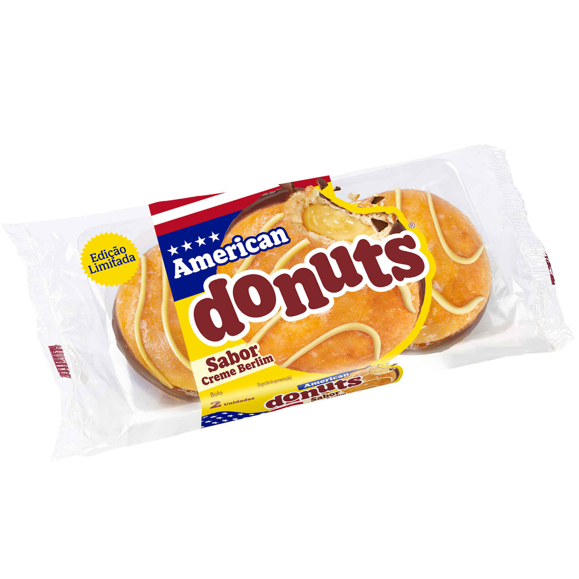 Bolo com Creme Berlim