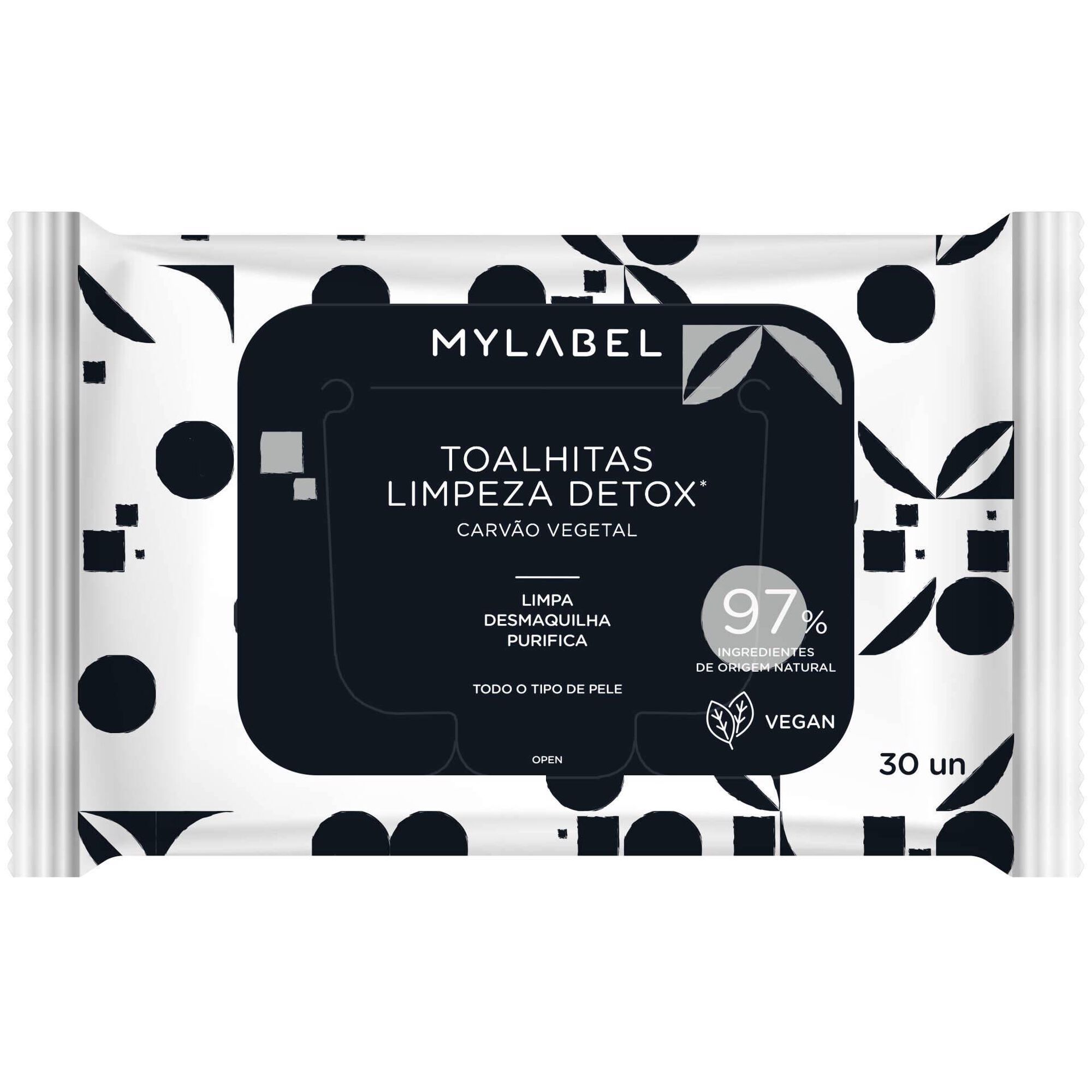 Toalhitas Desmaquilhantes Detox MyLabel