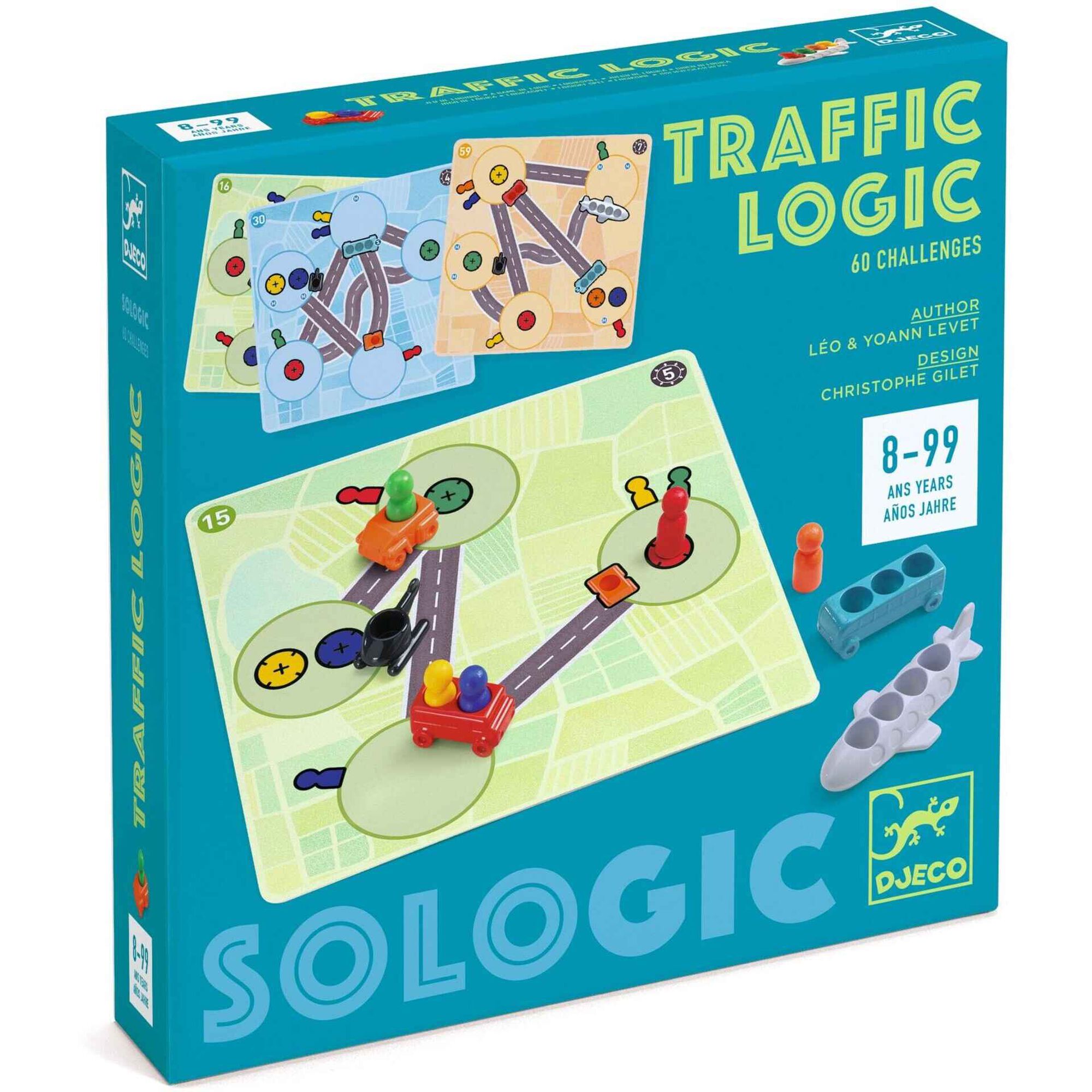 Djeco - Jogo Traffic Logic Sologic