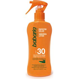 Protetor Solar Aceledor do Bronzeado FPS 30 Babaria