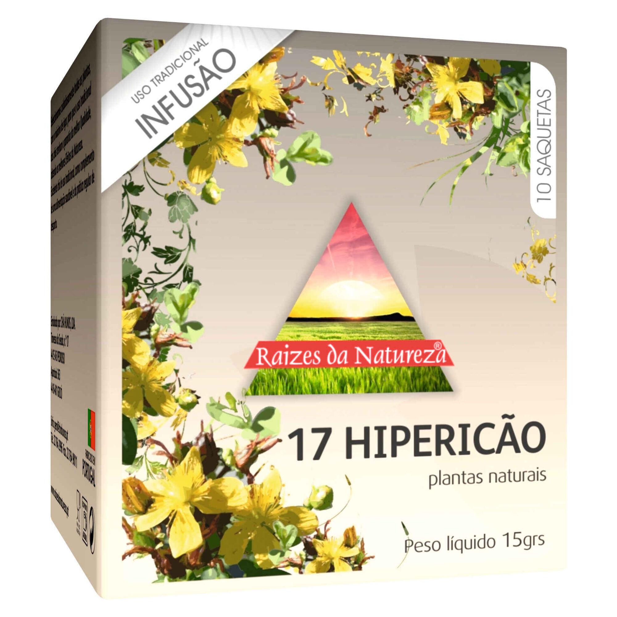 Infusão Nº17 Hipericão Saquetas Infusão Nº17 Hipericão Saquetas