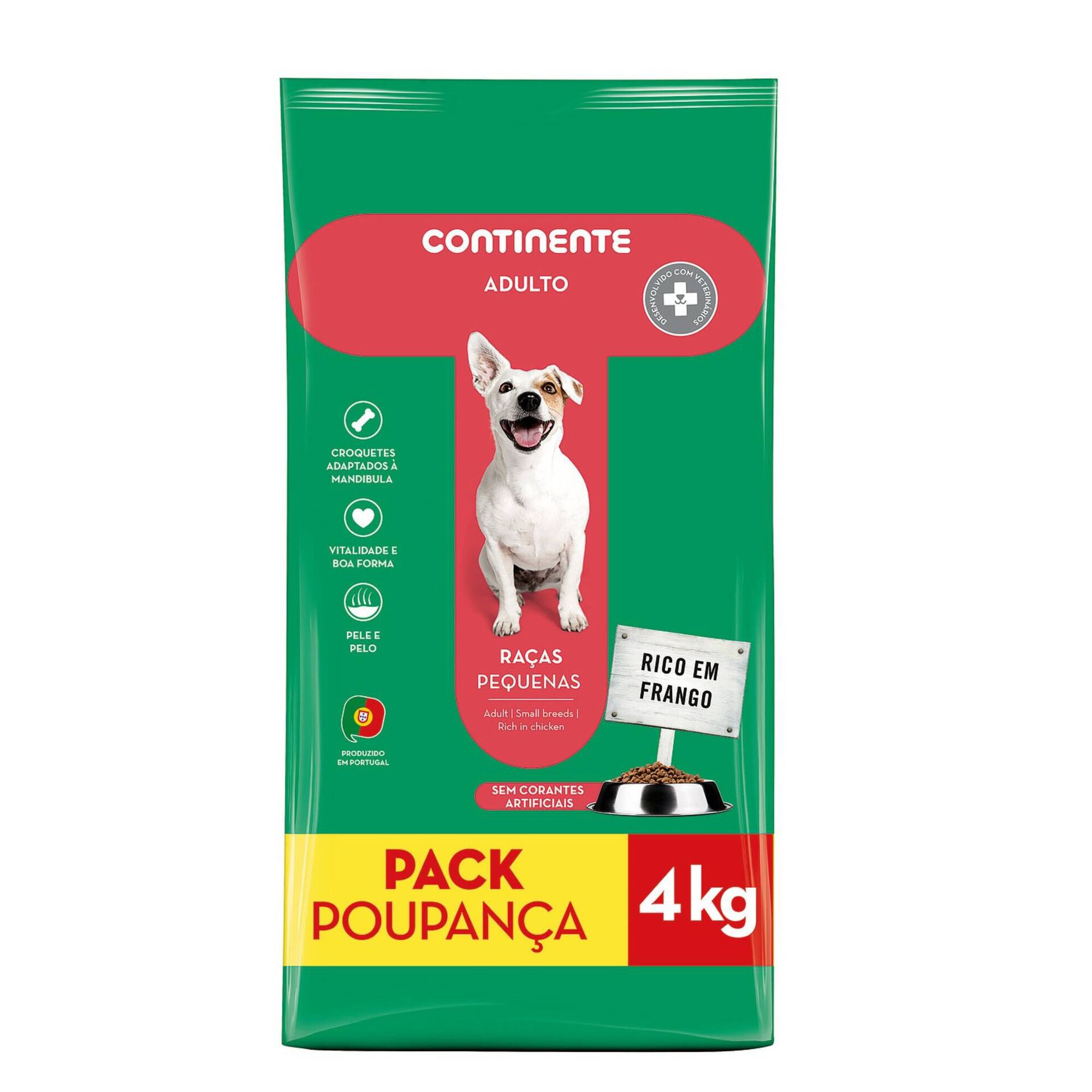 Ração para Cão Adulto Mini Frango Pack Poupança