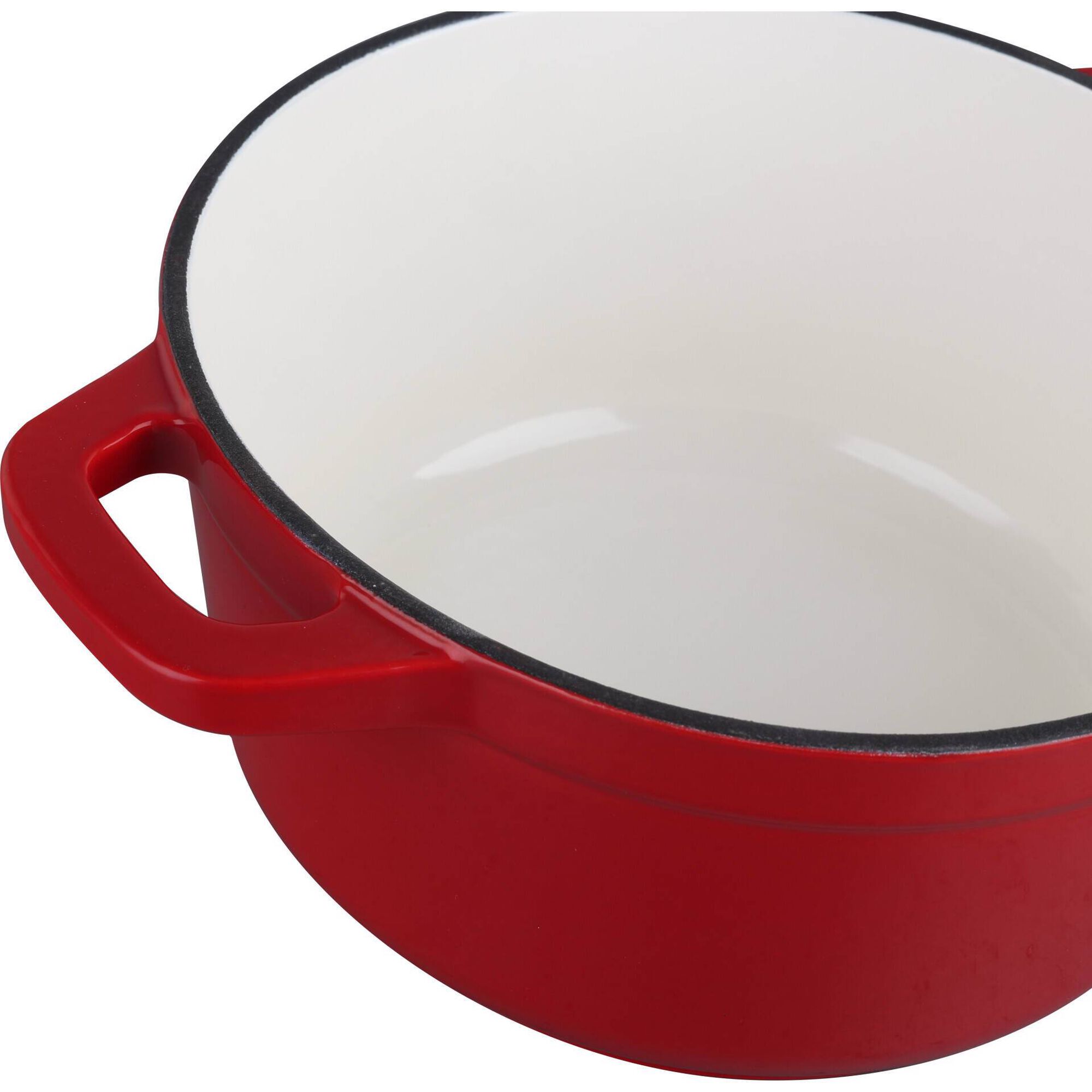 Ca&ccedil;arola Ferro Fundido 2,6L Vermelho Kasa