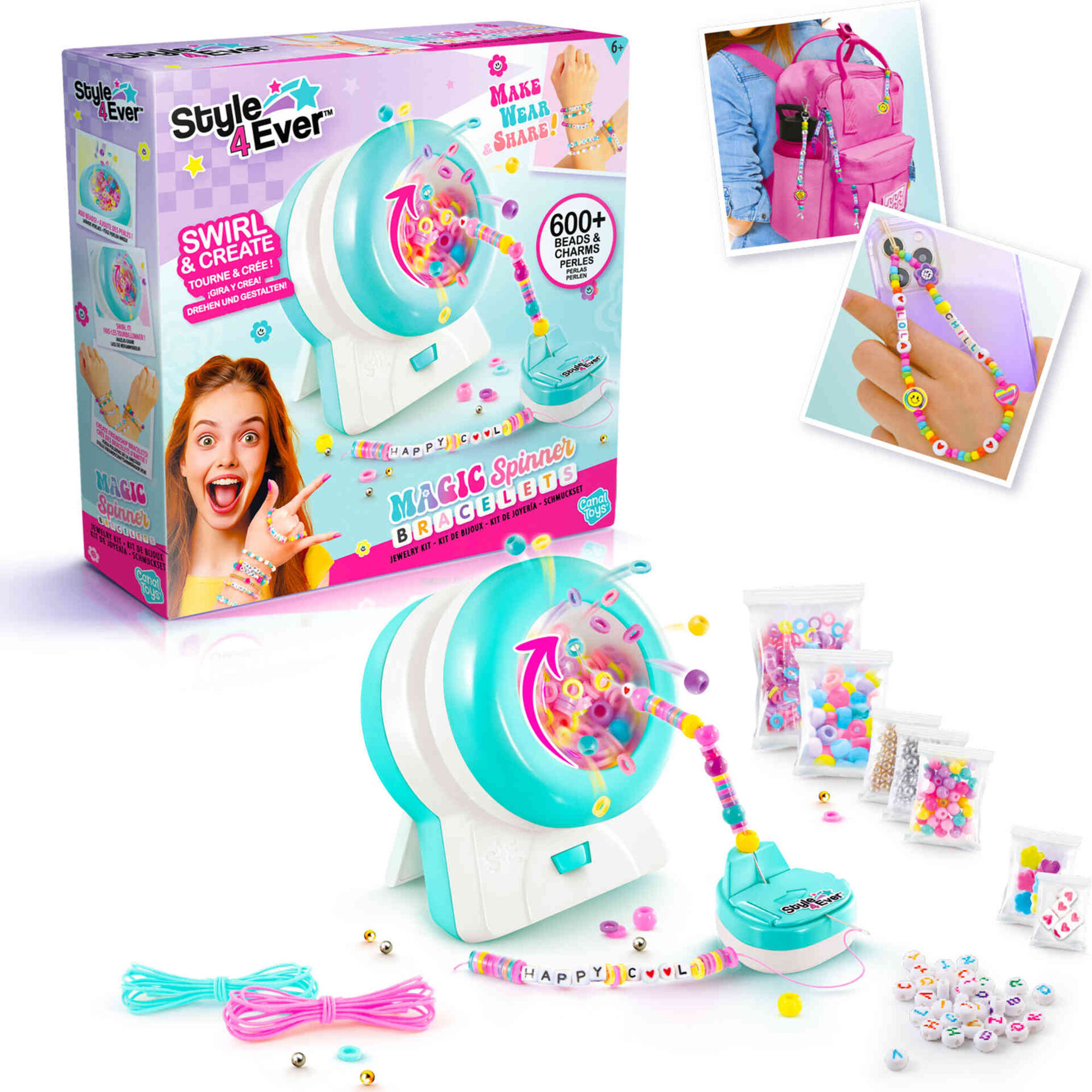 Canal Toys - Kit Style4ever Mini F&aacute;brica de Pulseiras