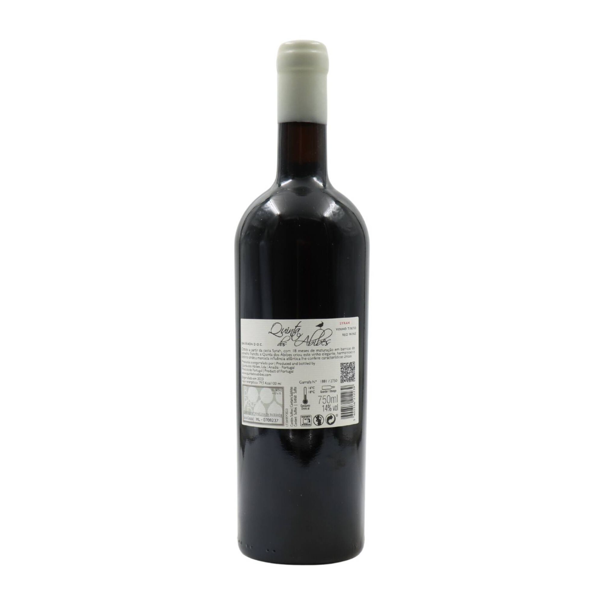 Quinta Dos Abibes Syrah Bairrada Vinho Tinto