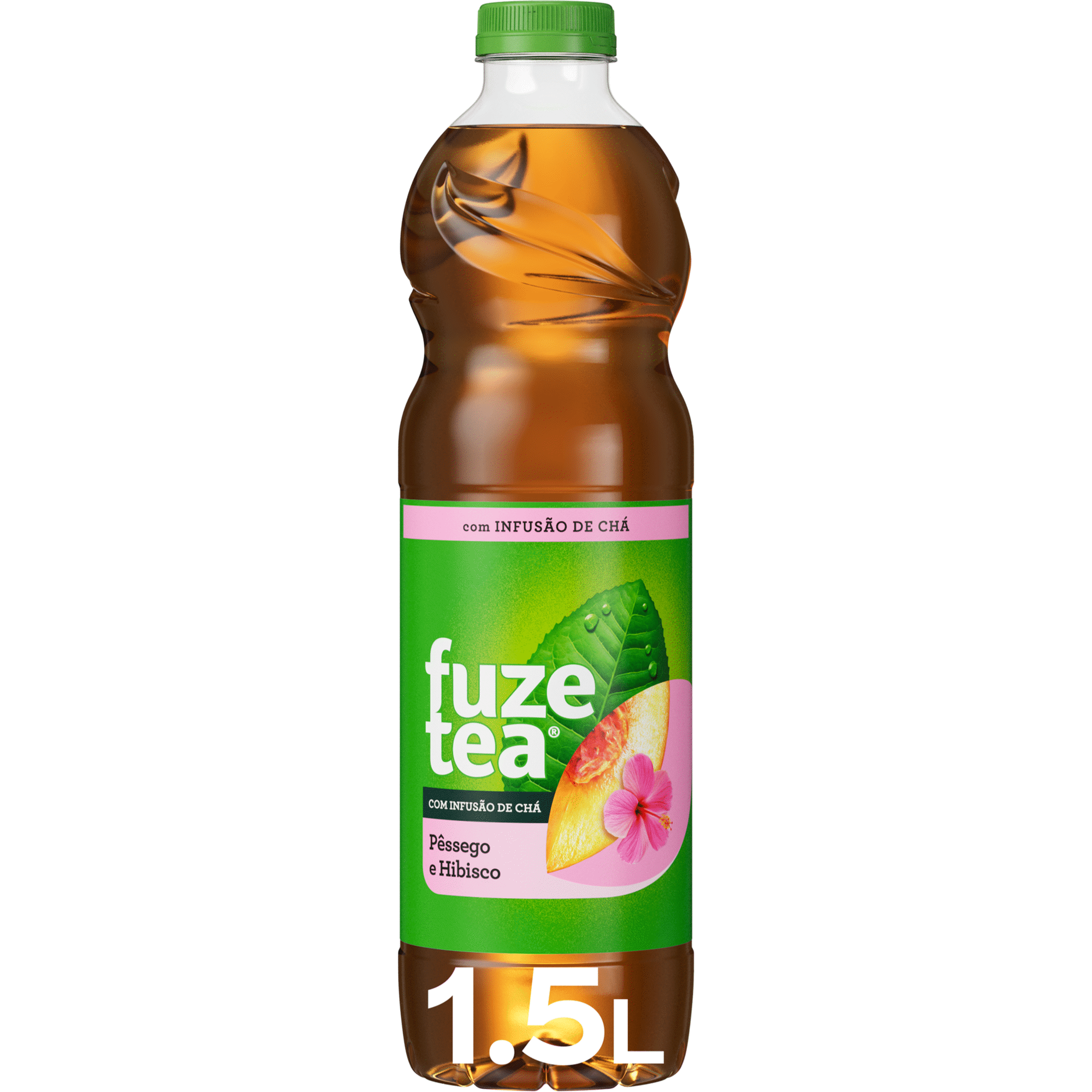 Ice Tea P&ecirc;ssego e Hibiscus Fuze Tea