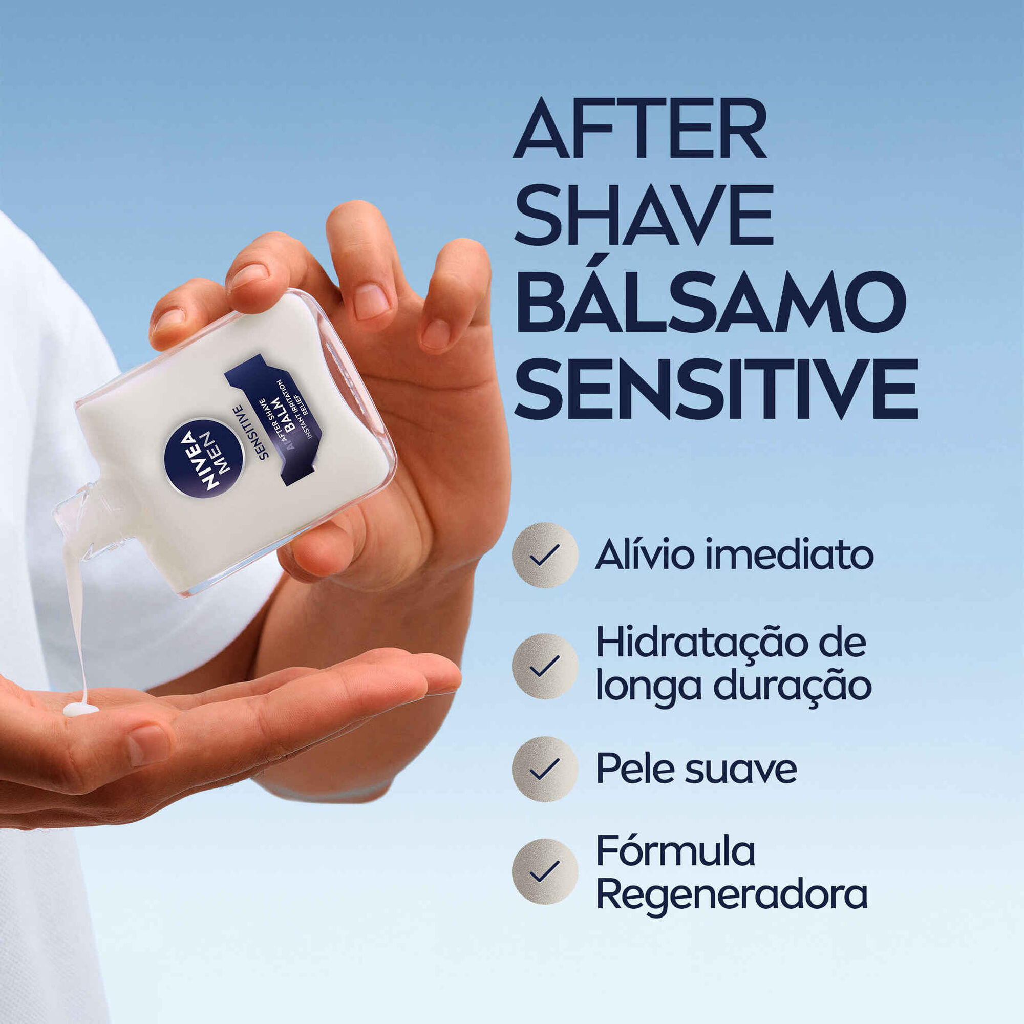 Aftershave Bálsamo Men Sensitive