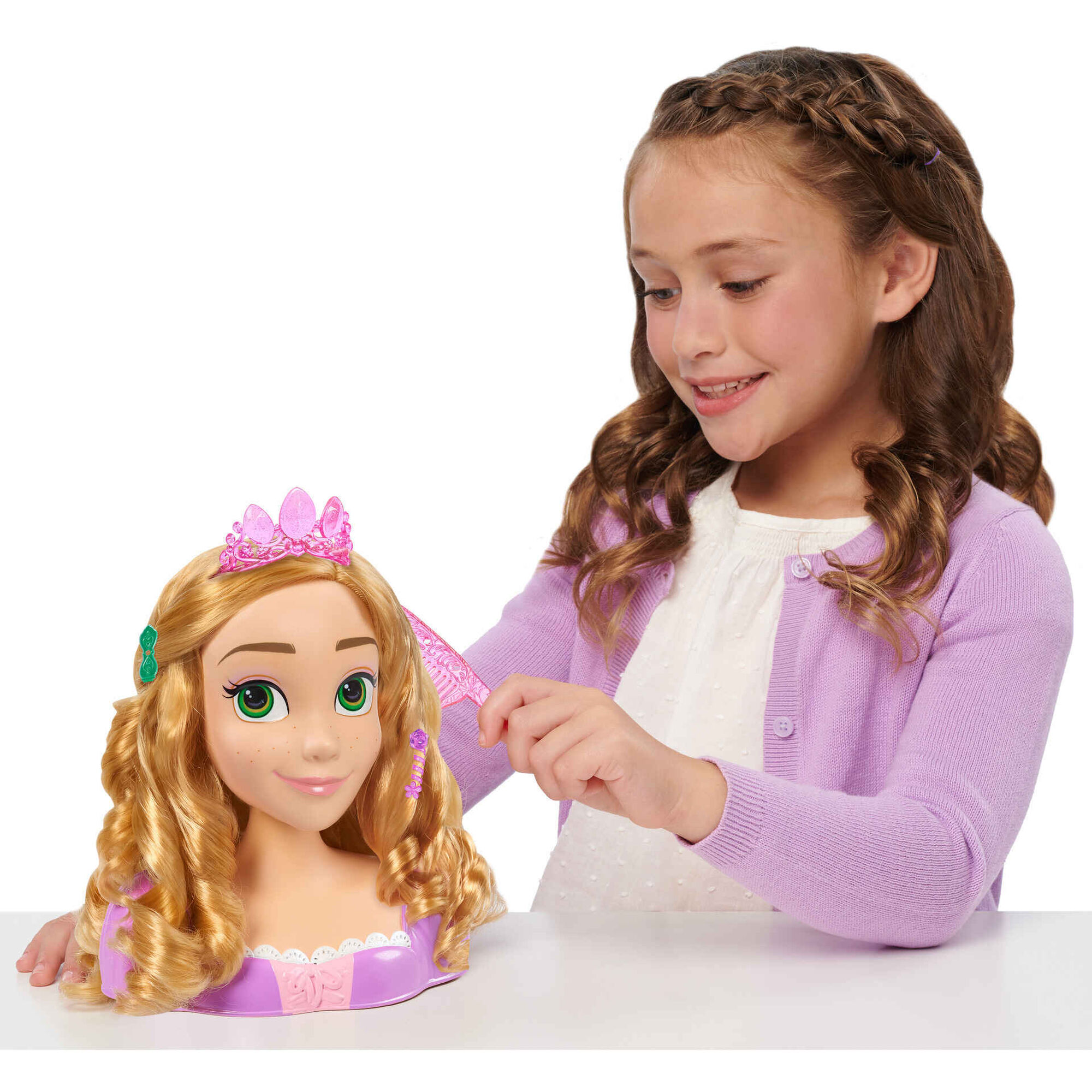 Busto da Princesa Rapunzel