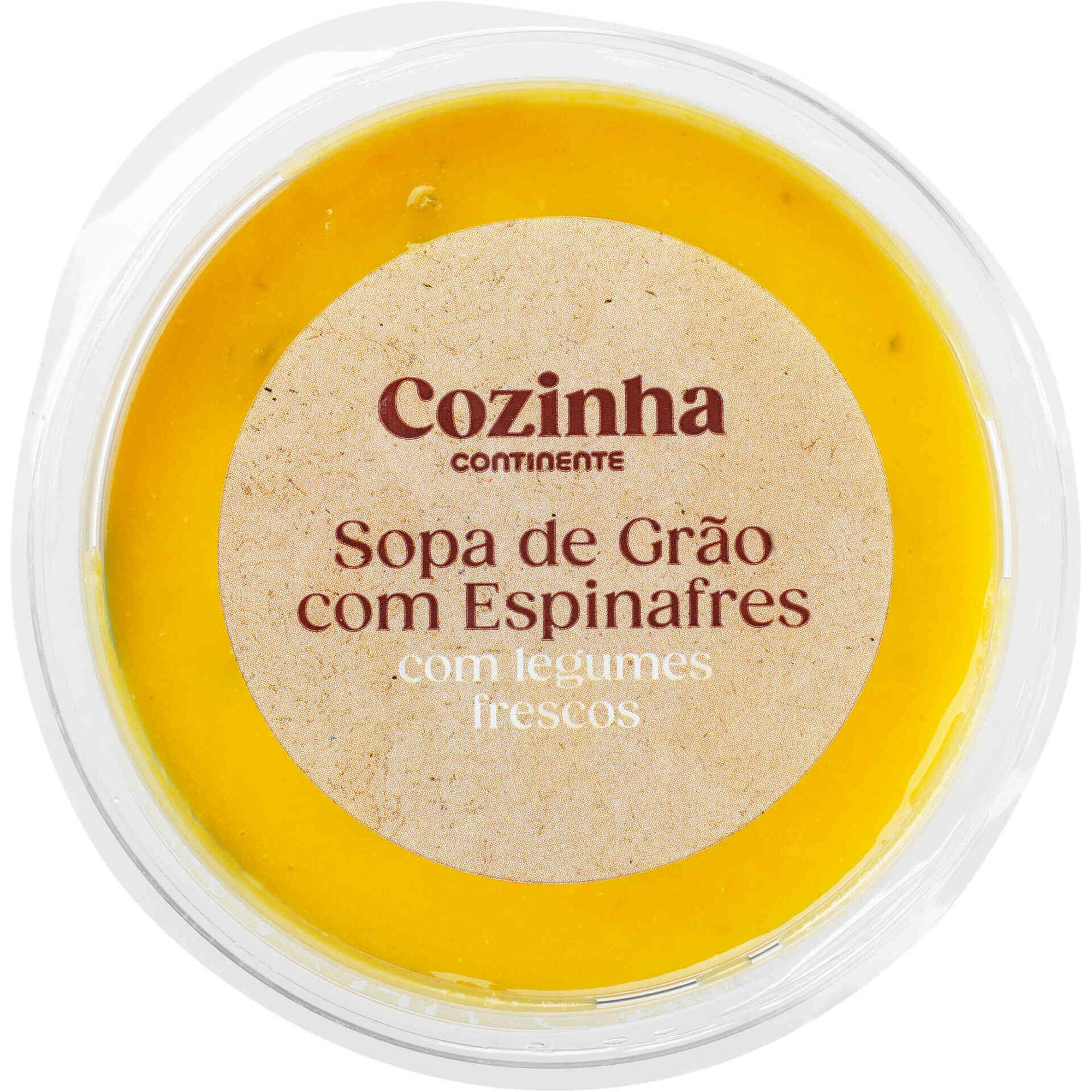Sopa de Grão com Espinafres