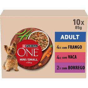 Comida H&uacute;mida para C&atilde;o Mix Purina One Mini