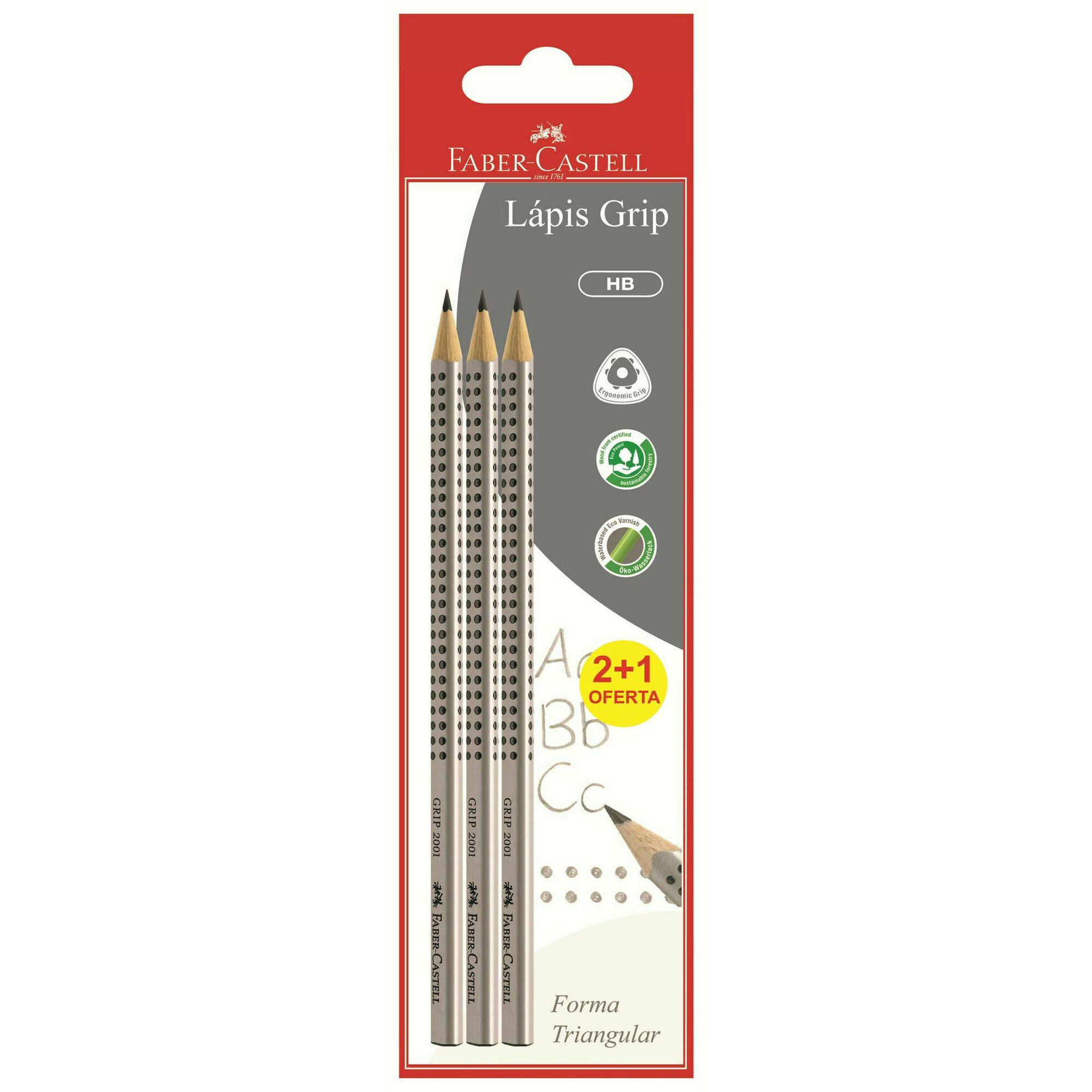 Lápis Grafite Grip HB