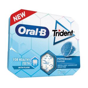 Pastilhas Elásticas Oral-B Peppermint Trident