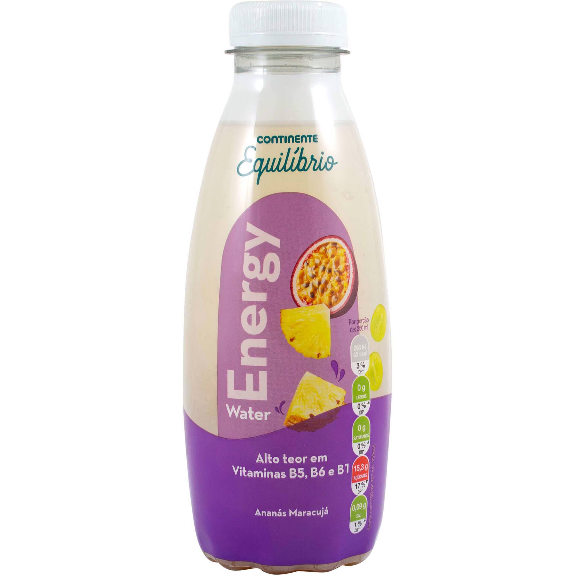 Água sem Gás Energy Ananás e Maracujá