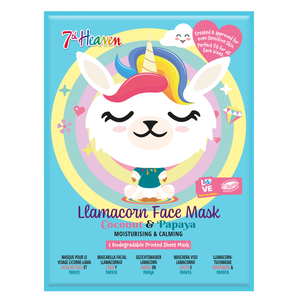 Máscara Facial Lamacórnio Coco e Papaia 7th Heaven