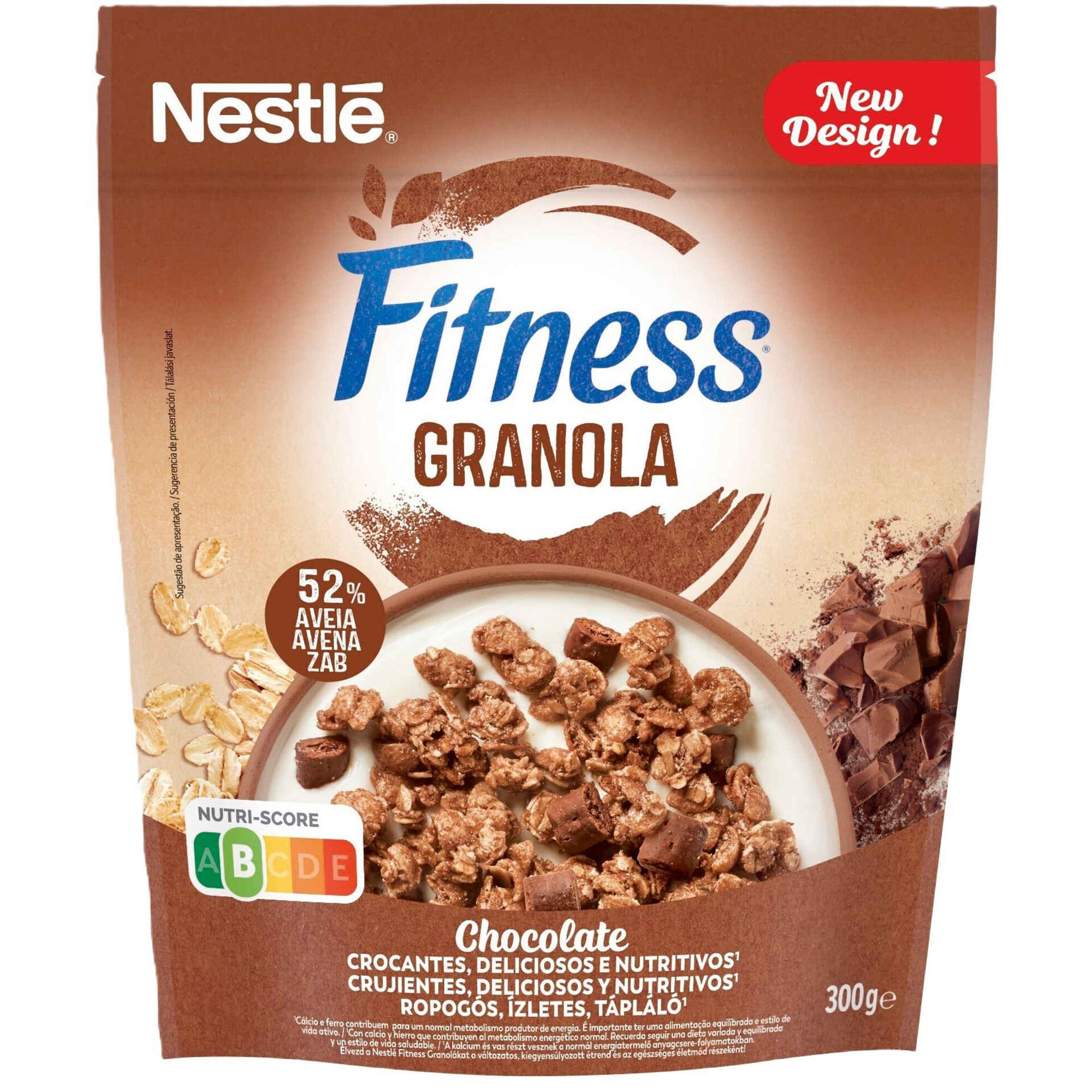 Granola Aveia, Trigo e Chocolate