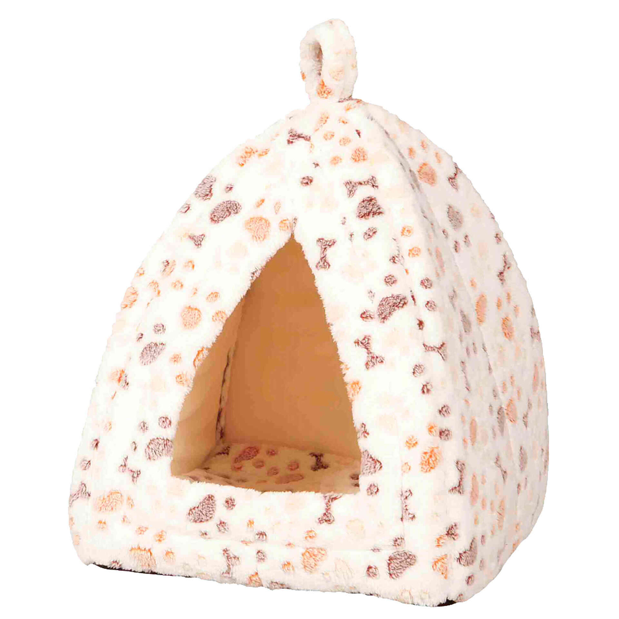 Igloo Lingo Branco e Bege 32x42x32cm
