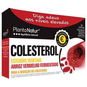 Suplemento Alimentar para o Colesterol Cápsulas Planta Natur