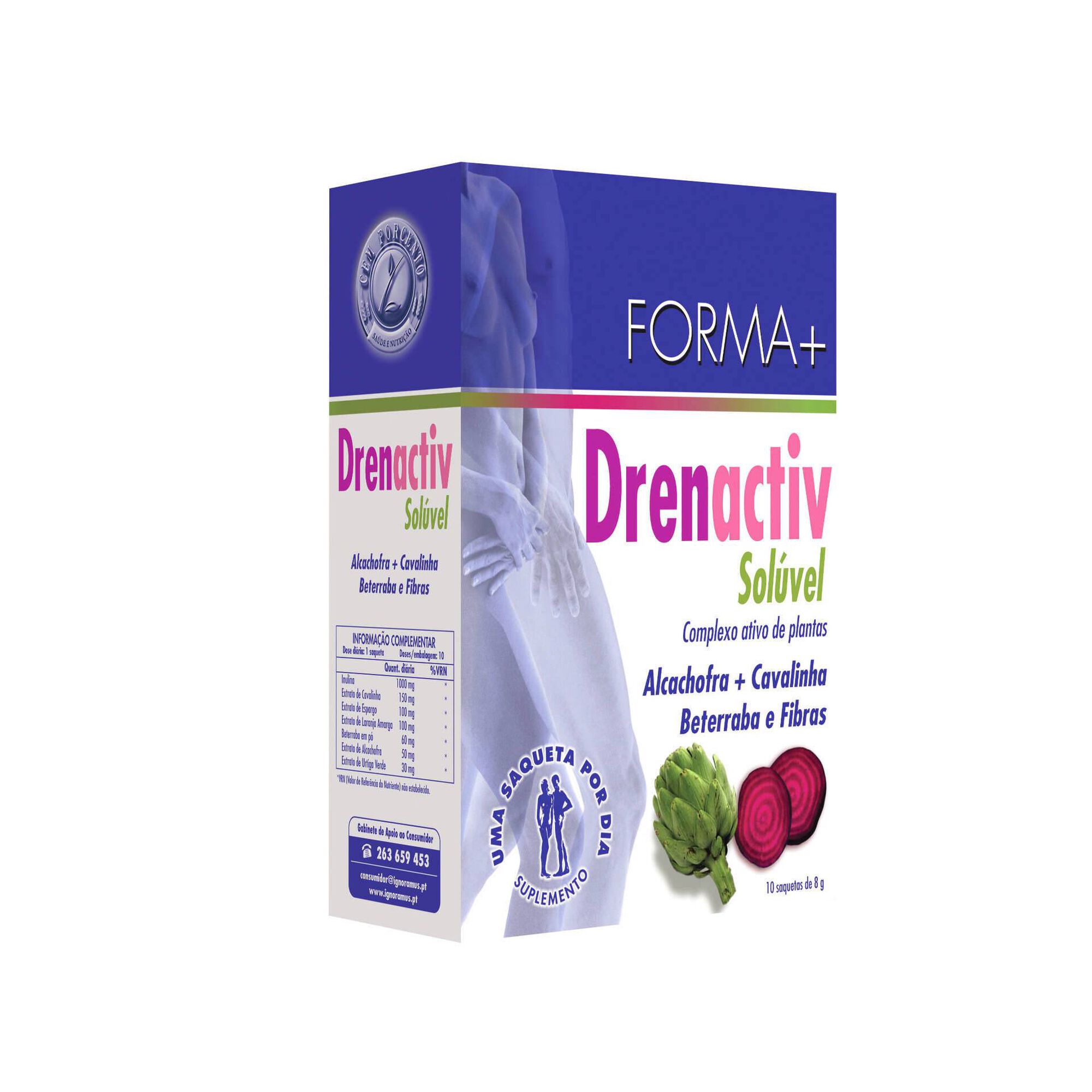 Suplemento Alimentar Drenactiv Solúvel