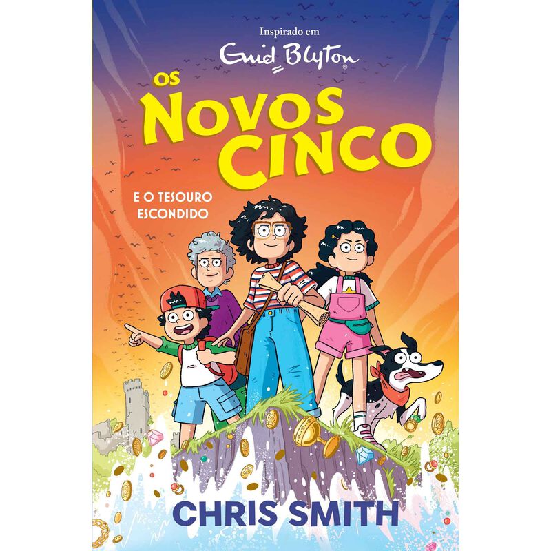 Os Novos Cinco e o Tesouro Escondido de Enid Blyton