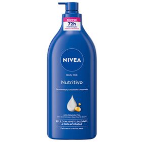 Creme Corpo Body Milk Hidratante Nutritivo Nivea