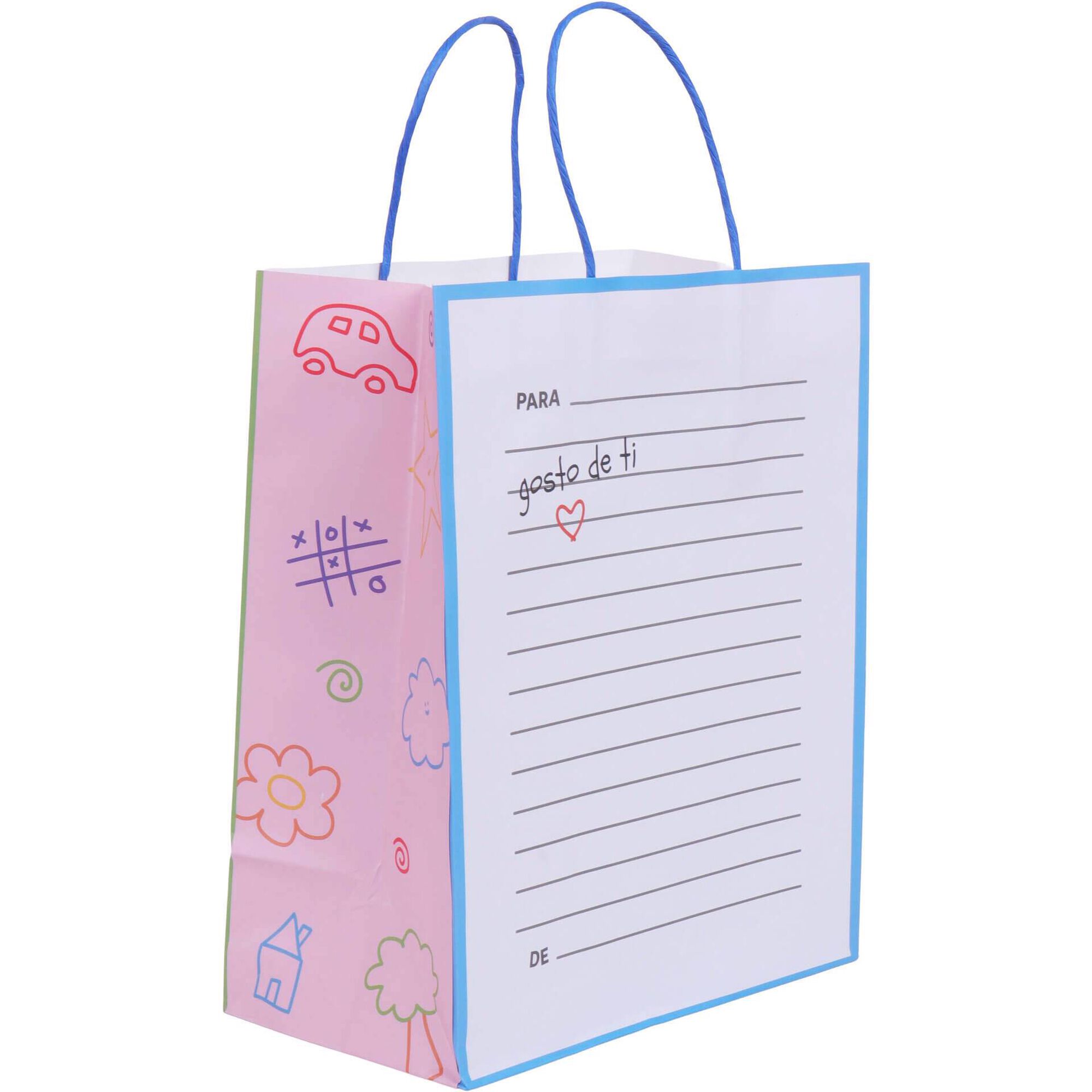 Saco para Presentes Bilhete 27x22x12cm Note!