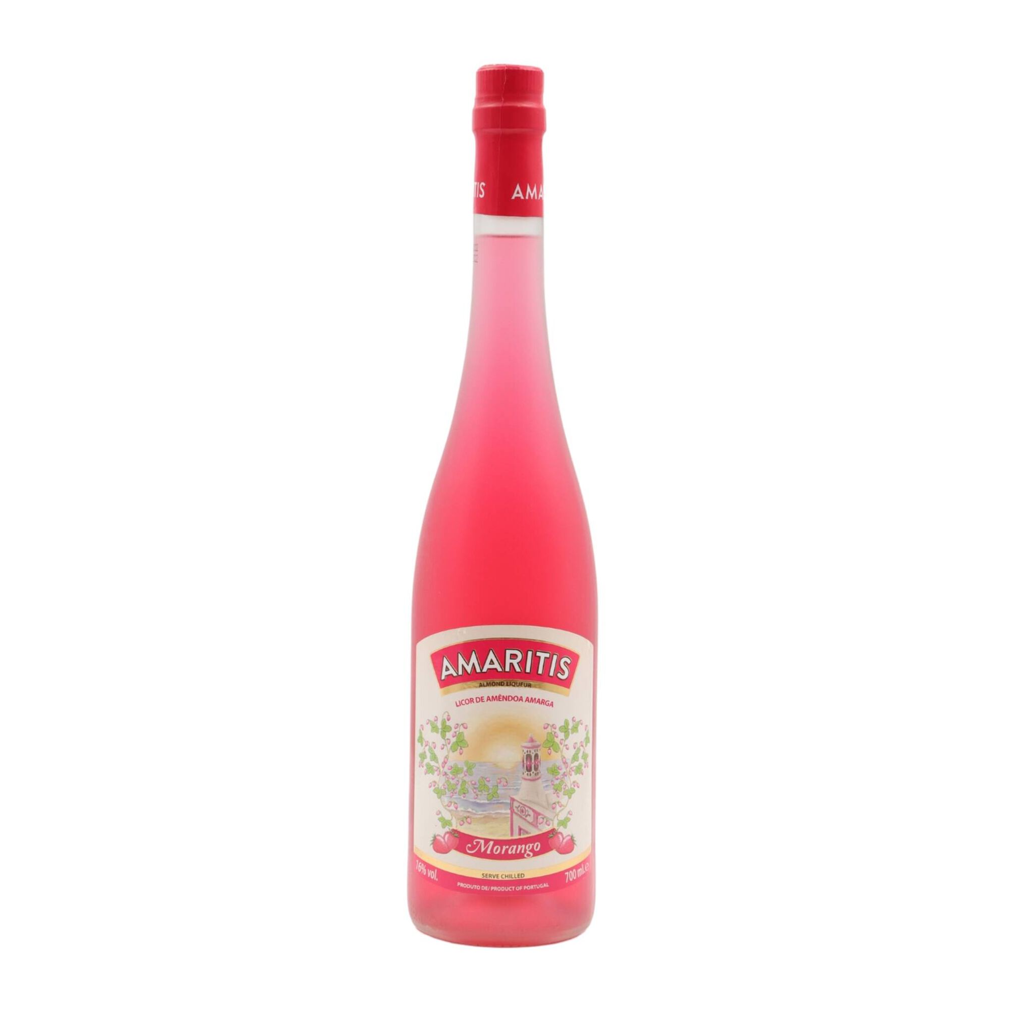 Amaritis Licor de Am&ecirc;ndoa e Morango