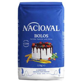 Farinha de Trigo para Bolos com Fermento Nacional