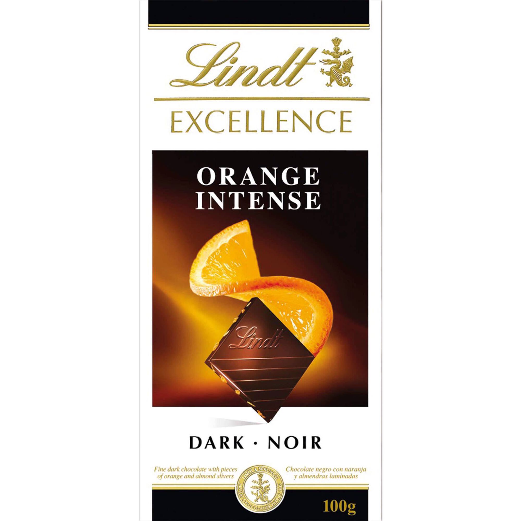 Tablete de Chocolate Negro Excellence Orange Intense