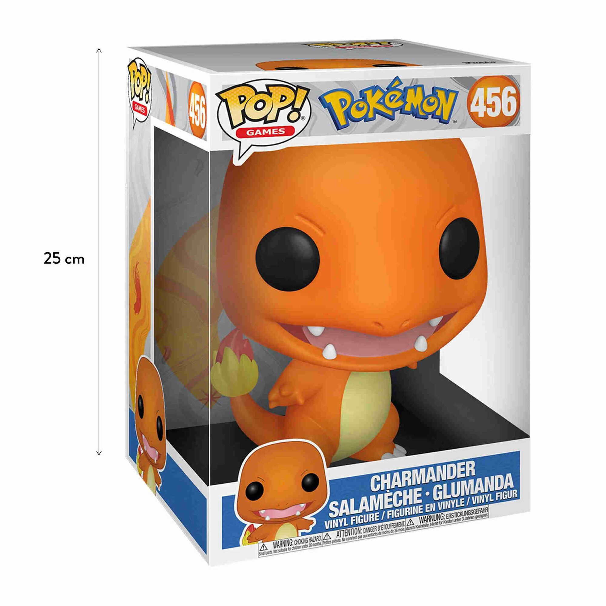 Funko - Figura Pok&eacute;mon Charmander Tamanho Grande