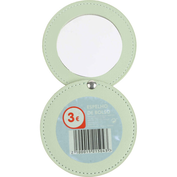 Espelho de Bolso Redondo Bazarão