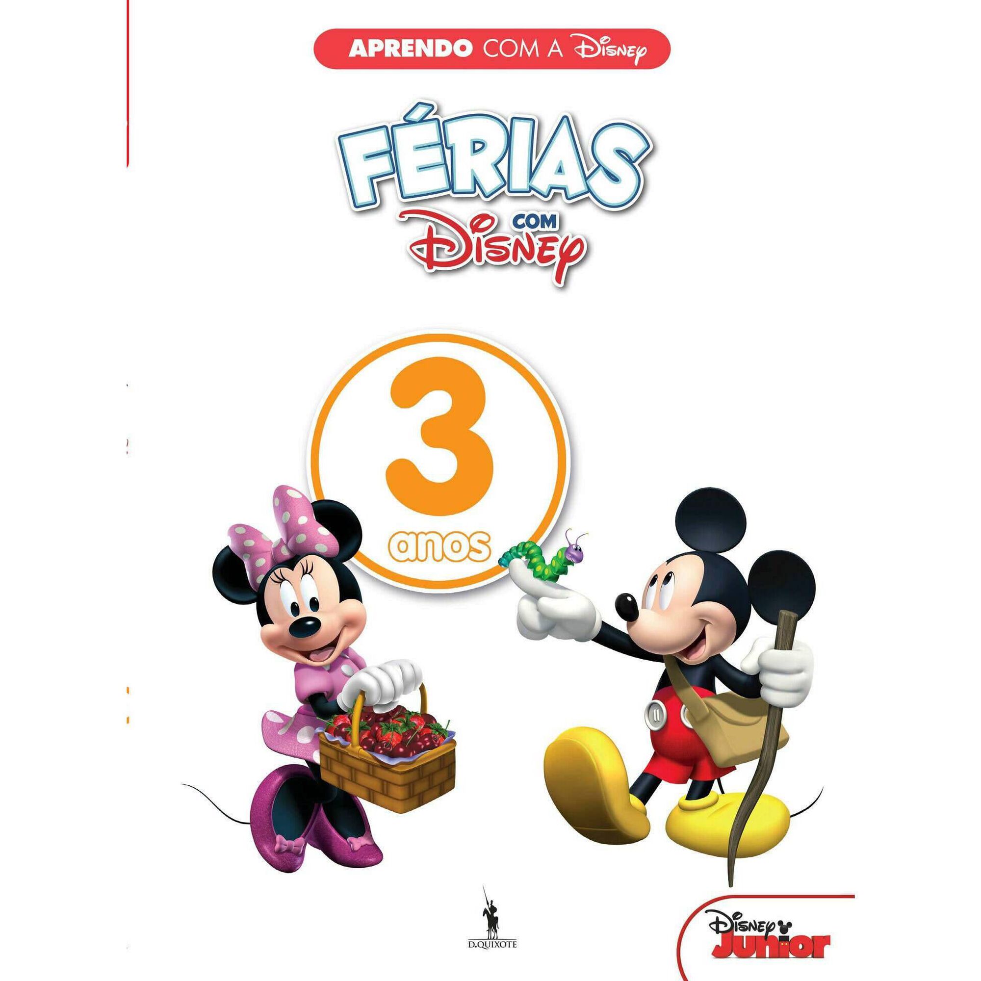 Aprendo com a Disney - Férias 3 Anos Aprendo com a Disney - Férias 3 Anos