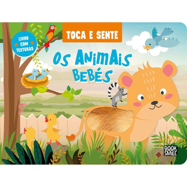 Toca e Sente - Os Animais Bebés de Fiona Huisman