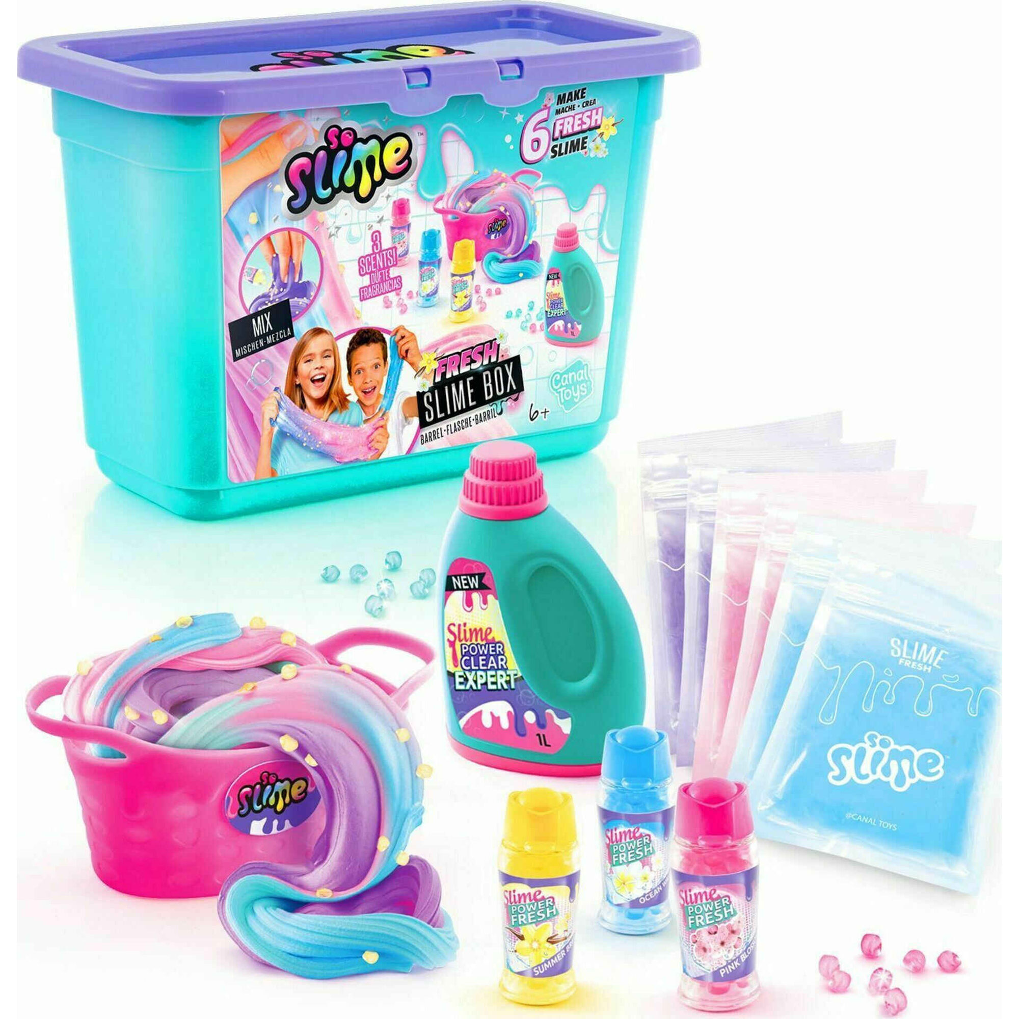 Kit de 6 Slimes Frescos Sensação