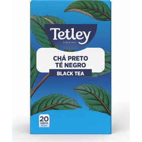 Ch&aacute; Preto Saquetas Tetley