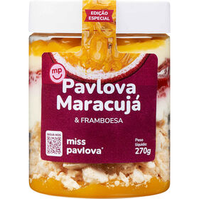 Pavlova Maracuj&aacute; e Framboesa Miss Pavlova